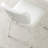 White Solid back side Chair(Set of 2)