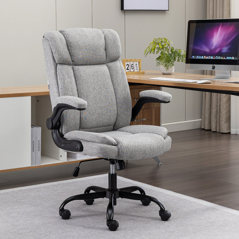 High Back Ergonomic Executive Office Chair, Grey