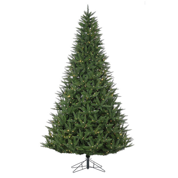 The Holiday Aisle® Jahmi 90' Lighted Pine Christmas Tree | Wayfair