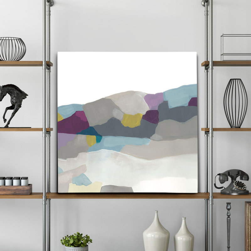 « valley prism i », peinture, H 16 po x l 16 po x P 1,5 po, Toile tendue