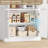 4-Door Manufactured Wood Bathroom Cabinet