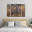 Ensemble de 3 panneaux muraux - Jeff Hoff «Southern Bob Whites», art mural sur toile pour le salon, la chambre à coucher ou le bureau 