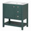 Meuble-lavabo 30 po avec lavabo en céramique