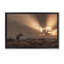Toile flottante encadrée «Faded Sunset with Horse» par Nathan Larson-390284000-390284005