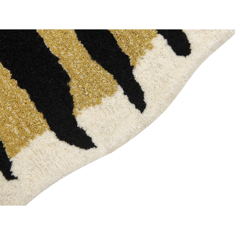 Labarbera Animal Print Wool Hand Woven 100cm X 160cm Area Rug