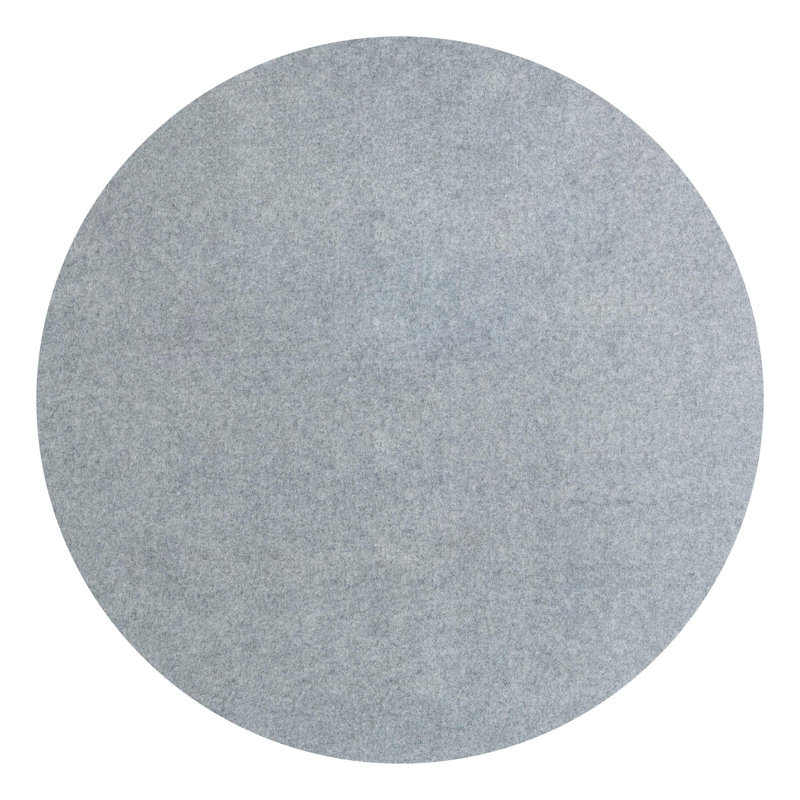 Sous-tapis Hokku Designs Timora, Rond 9 pi 10 po