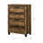 Bari 4-Drawer Chest in Rustic Oak