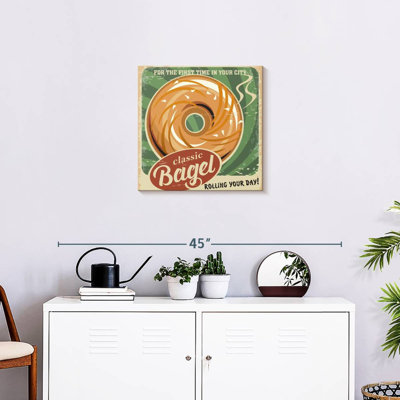 Affiche bagel classique Tergel