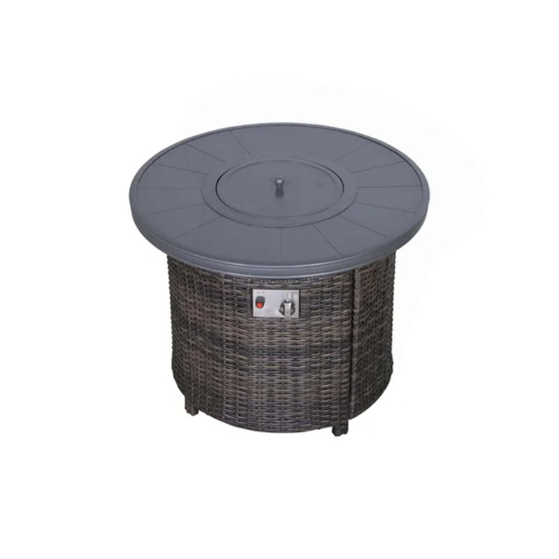 Aluminum Propane Outdoor Fire Pit Table