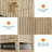 54" Wide Fluted 7-Drawer Modern Wooden Dresser-2047196897