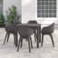 Anabelle 4 - Person Patio Dining Set with Square Table
