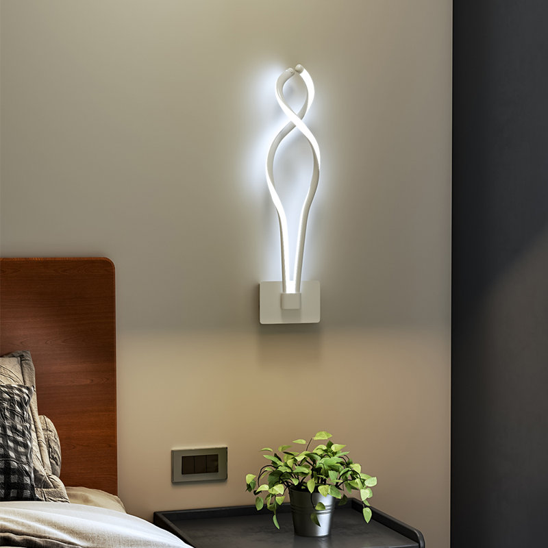 Mittal Aluminium LED Flush Mounted Sconce