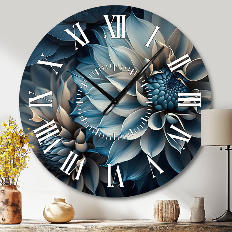 Horloge murale Dahlia, Grand