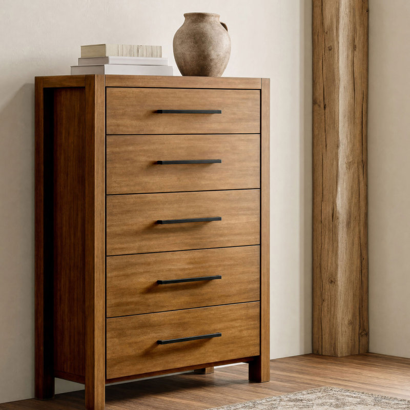 Commode transitionnelle l 40,65 po, brun