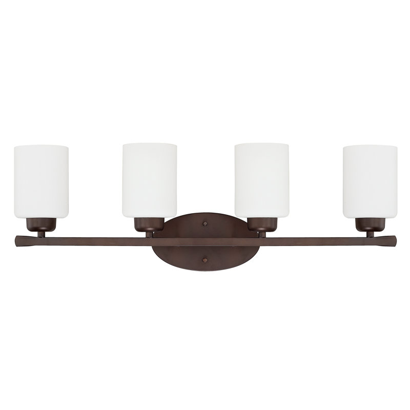 Dixon Dimmable Vanity Light, Bronze, 4