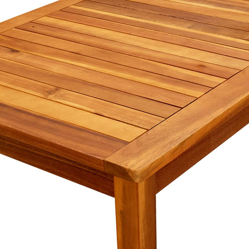 Alexadra Solid Wood Frame Single Coffee Table, 17.7" H x 46.3" W x 23.6" D, Brown