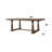 Callum Trestle Dining Table with Rubberwood Base