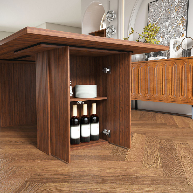 Bright 78.74'' Rectangular Dining Table