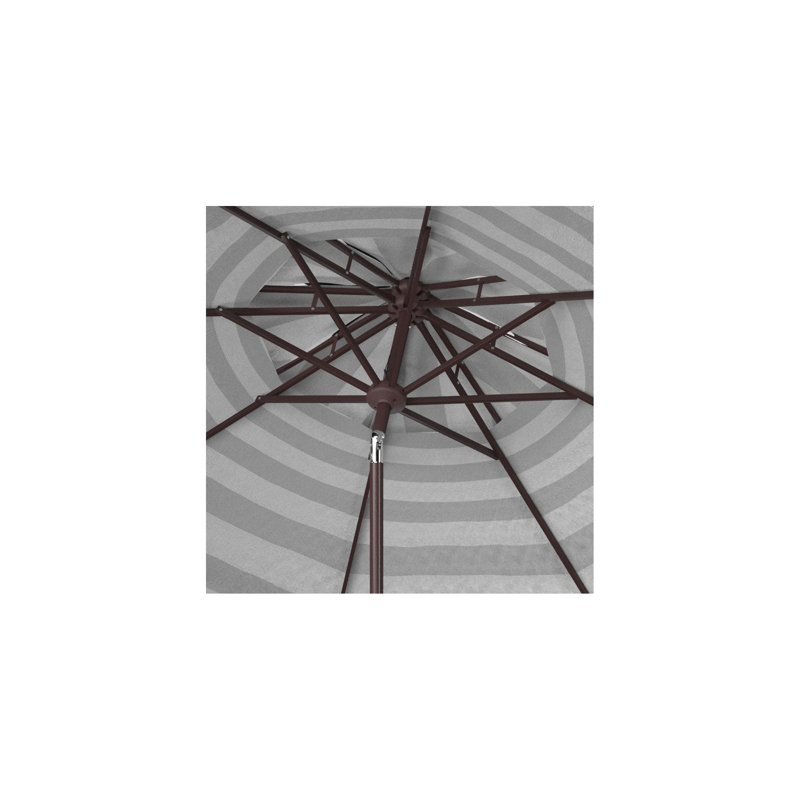Parasol de plage 8,5 pi Trainor, Noir
