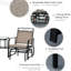 Fauteuil oscillant Brown