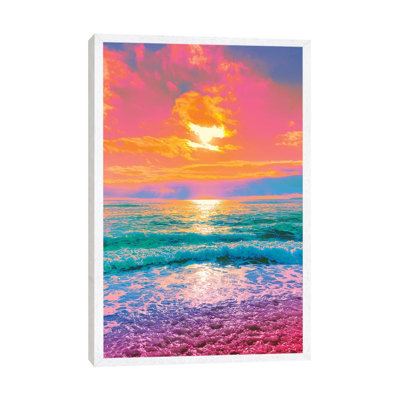 Catastrophic Beauty 1 Piece Wall Art on Canvas