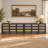 57.8" W 9-Drawer Dresser for Bedroom, Rattan Storage Dresser -Black-191488231-185826604