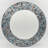 Zorigs Mosaic Mirror, Wall Art Décor – 24” Round Handcrafted Decorative Wall Mirror, Silver, Sky Blue, and Maple Brown Mosaic Tiles with Embedded Imperial Design