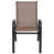 Structure noire / coussin brun