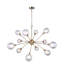 Lustre sphérique spoutnik à 12 lumières Zelie
