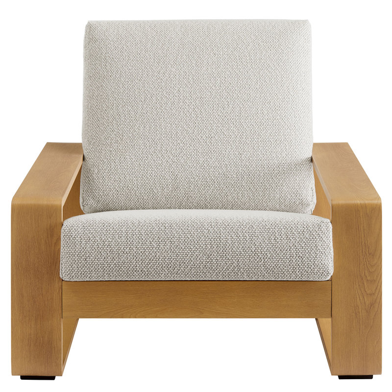 Fauteuil d'extérieur Lirienne, Ivoire ivoire