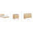 Raenada 3 Piece Bedroom Dresser Set