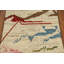 Tapis oriental marocain abstrait en laine 4 x 6