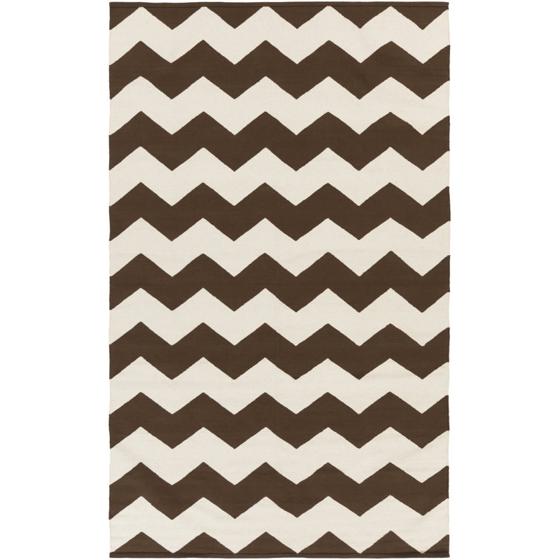 Murguia Wool Chevron Indoor Rug, Rectangle 2' x 3'