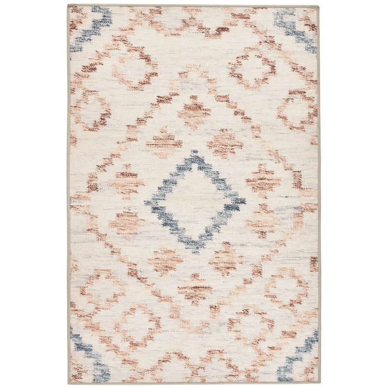 Tapis lavable imprimé à la machine Jelly Roll Kit Kemp x Annie Selke, Rectangulaire 2 pi x 3 pi