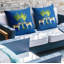Housse et insert de coussin carré intérieur / extérieur -987620703-987620688