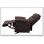Fauteuil inclinable électrique en microfibre Arcadia