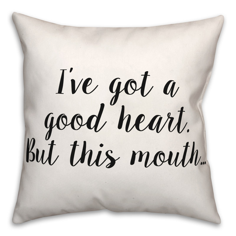 Housse et insert de coussin carré noir et blanc