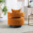 Davidanthony Upholstered Swivel Barrel Chair-887353982