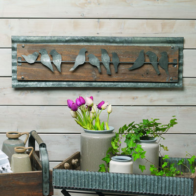 Wall Decor on Wood