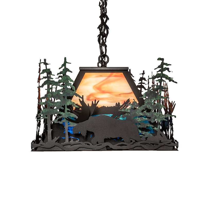 Rustic Lodge 6 - Light Pendant