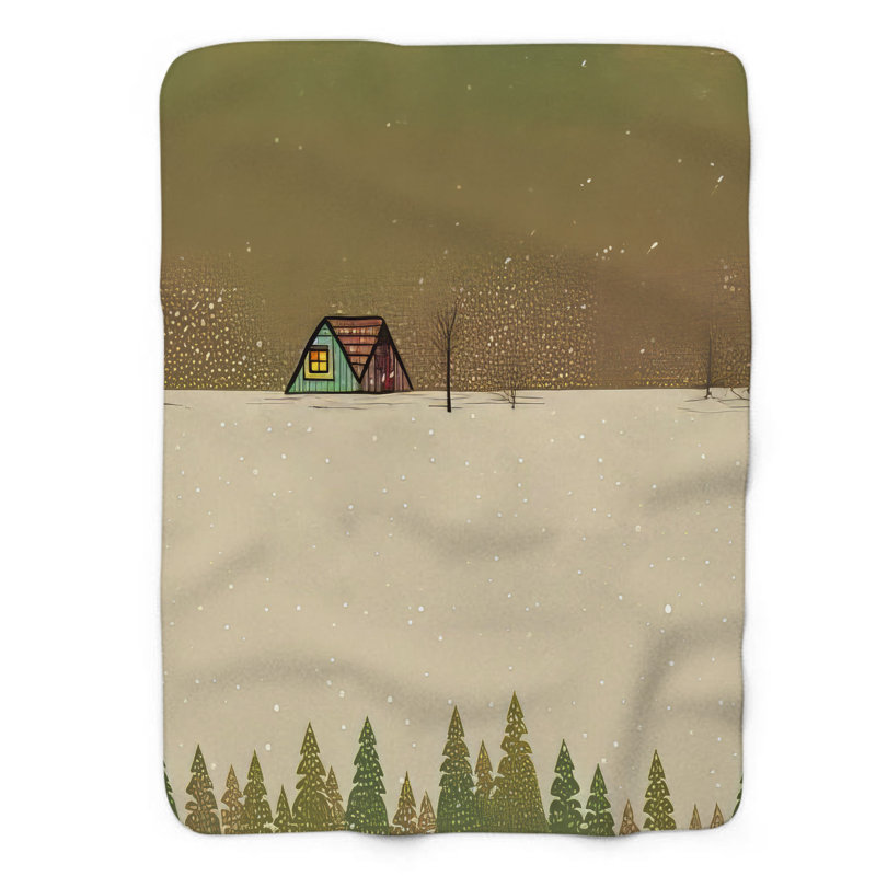 Couverture 1 pièce Cozy Hibernation, Grand lit