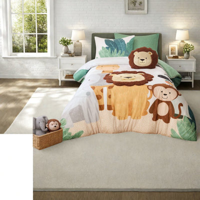 Animal Print Comforter Set