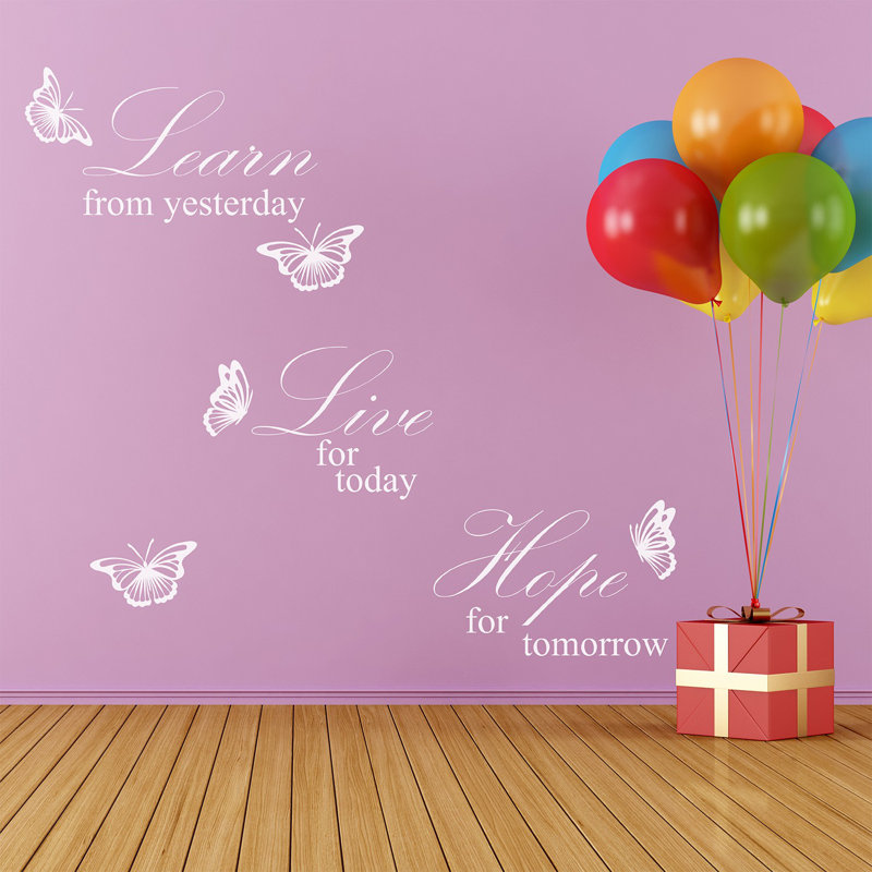 Non-Wall Damaging Wall Decal