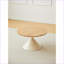 Ensemble de tables basses blanches en bois avec base en acier, facile à assembler et à utiliser pour le salon