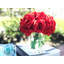 Arrangement floral roses en vase-1178180916