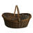 Decorative Storage Willow Basket (2) with Collapsible Handles-25750919-25750921