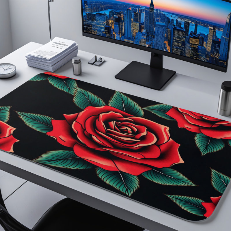 Polyester Desk Pad, 23.6x13.8