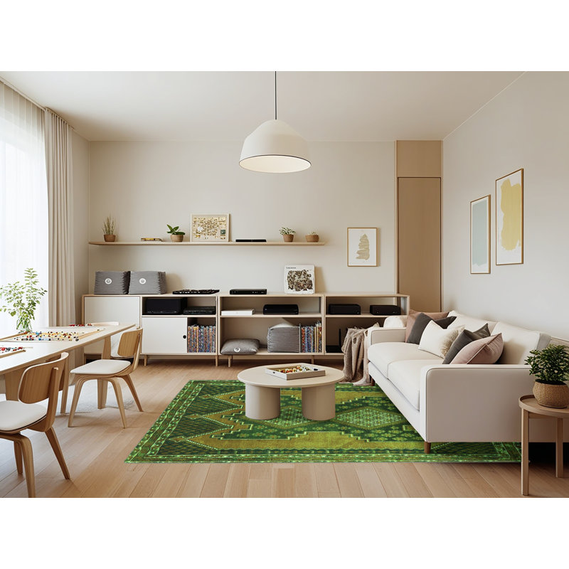 Tapis verts Traditional 634, Rectangle 7 pi x 9 pi