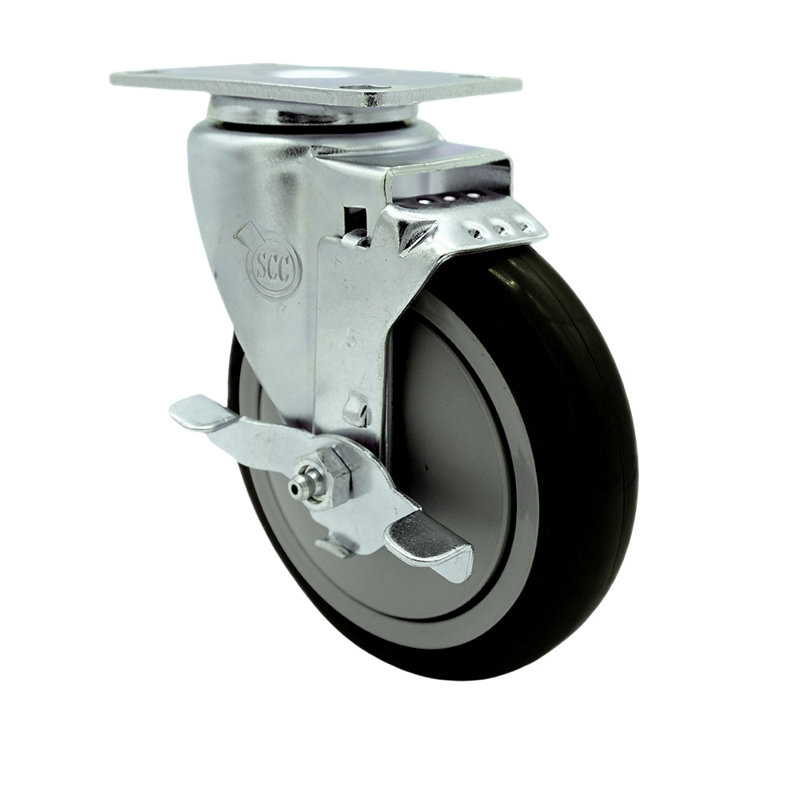 Polyurethane Caster, Black