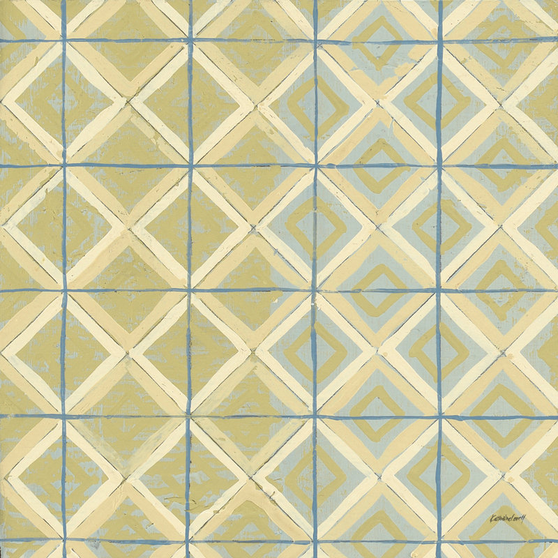 16 Blocks Square XI by Kathrine Lovell - Wrapped Canvas Print, 51cm H x 51cm W x 3.8cm D